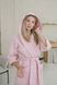 Халат жіночий вафельний з кап﻿юшоном COSY рожевий C-203 фото 2