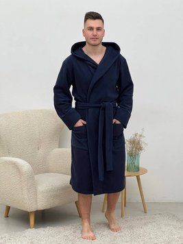 Халат теплий чоловічий флісовий COSY південна ніч XL 915 фото