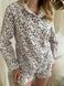 Піжама жіноча муслінова, сорочка та шорти COSY - фарби на білому M3212PS фото 4