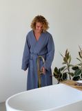 Подарунковий набір для чоловіків халат, рушник, капці "Маренго" COSY-М Set801SCb211 фото